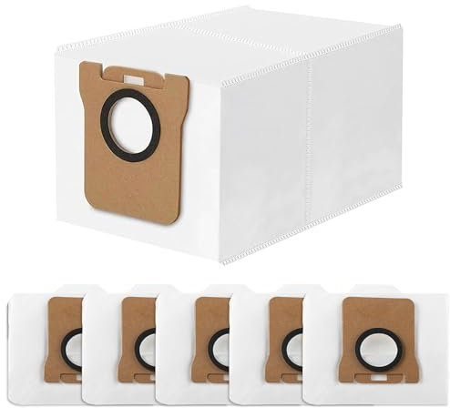 5 bolsas para aspiradora para Xiaomi X10+, X20+, S10, Dreame L10s Ultra, L10 Ultra, L20 Ultra, L20 Pro, set de accesorios de bolsas de repuesto