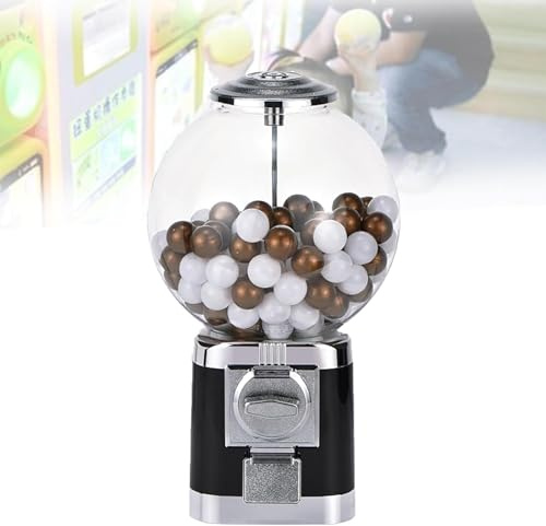 TsoLay Gum Drops Gumball Machine, Commercial Ball Bulk Vending Machine Bubble Capsule Toys Dispenser, Countertop Candy Gumball Vending Machine, Large Capacity for Retail Stores, Amusement Parks