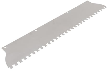 aqxreight Truelle à Carreaux en Acier Inoxydable - Outil de Revêtement de Sol Professionnel de 24 Pouces pour l'installation de Grands Carreaux, épandage Précis du Mortier, Construction, Idéal pour