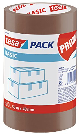 PROMO Precinto tesa BASIC PP, marrón (torre de 3u. x 50:48)