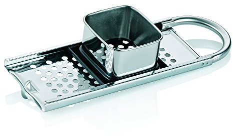 Kela 19087 Spätzle pialla Emma in Acciaio Inox 18/10 per Spätzle Corti