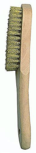 Bellota - Brosse manuelle en laiton. Fil de fer ondulé