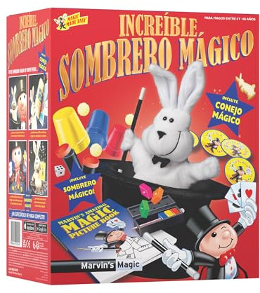 Marvin's Magic Trucos de Magia de Madera para Niños +8 años | Set de Magia de Madera, Ilusiones Clásicas para Niños, Con Accesorios e Instrucciones, Regalo Ideal
