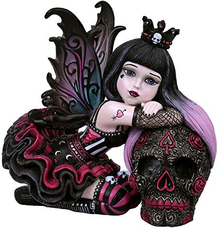 Nemesis Now Lolita Fairy - Figura Decorativa (12 cm), Color Negro