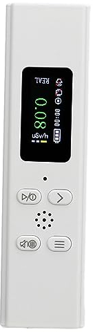 Rilevatore di radiazioni nucleari contatore Geiger, dosimetro personale Monitor di radiazioni portatile a risposta rapida alimentato a batteria