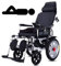 Silla de ruedas eléctrica de alta resistencia con reposacabezas, motor doble de 500 W, eléctrica o manual, respaldo y pedal ajustables, joystick, batería de litio de 12 A/20 A.(Black,20A)