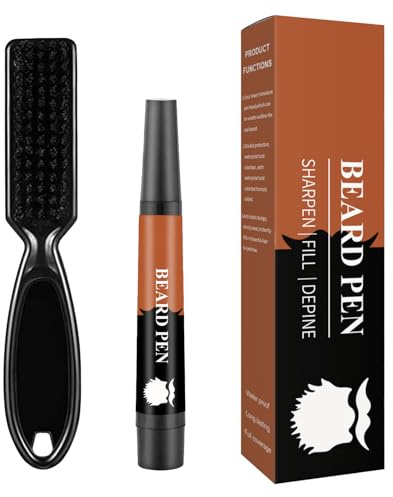 Lápiz para barba, herramienta para el cuidado del sudor, marcador de barba, para peluquería, hogar, salón, viajes, boda, cita, trabajo, disfraces, vacaciones, reuniones de negocios