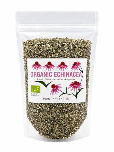 Equinácea BIO 600 g - Echinacea Purpurea Cortada Hierba Infusión Té Ecológica