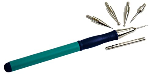 VBS Embossing-Stift inkl. 6 Aufsätze Quilling Papier Werkzeug DIY Pen Pricking
