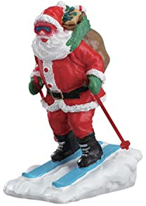 Lemax Vail Village Figurine Père Noël Skier 52337
