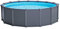 Intex Pool Graphite Panel Frame 478 x 124 cm