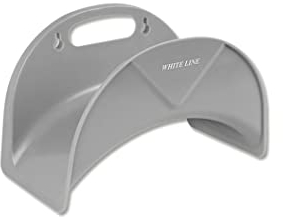 PVC Gartenschlauchhalter Schlauchhalter Gartenschlauch Wandschlauchhalter White Line