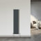 NRG 1600x272mm Double Flat Panel Designer Tall Vertical Radiator Central Heating Anthracite