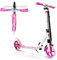 Lascoota Trottinette Freestyle pour Adultes et Adolescents et pour Les Jeunes de 12 Ans - Trottinette Adulte Pliable légère avec Grandes Roues - City Scooter à Hauteur Ajustable (Rose)