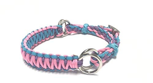 pastel paracord side pull hackamore bitless bridle...all sizes