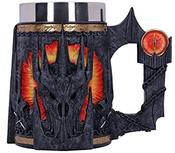 Nemesis Now Bierkrug, Herr der Ringe, offizielles Lizenzprodukt, Grau, 15,5 cm