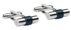 SILBON Gemelo Cilindro Raquetas Marino Para Hombre Talla Única