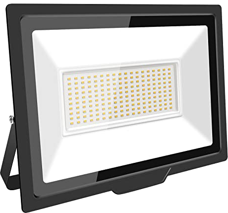 Willpower LED Strahler Außen 150W 15000LM Scheinwerfer 3500K Warmweiß IP66 Wasserdicht Außenstrahler Fluter Flutlicht Aussenlampe für Garage Flur Garten Innenhöfe Hotel Sportplatz Hinterhof