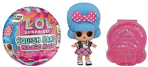 L.O.L. Surprise! Squish Sand Magic Hair Tots - Sammlerpuppe mit Formbarem Spielsand und Überraschungen - Ideal für Mädchen ab 3 Jahren