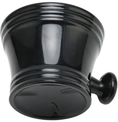 Ciotola per Sapone da Barba, Tazza di Sapone da Barba in Plastica Facile da Pulire per Uso Domestico