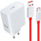 80W Super VOOC Chargeur et Câble USB C 1m pour OnePlus 10 Pro Nord 5 4 3 2 2T CE 5 4 3 Lite 13R 12 11, USB C Chargeur Rapide pour OPPO Reno 14F 13F 12FS 11F A80 A60 A40 pour real me 14 Pro Lite/12/C75