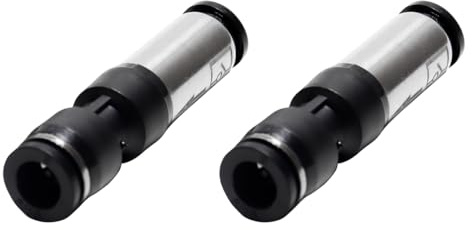Fasizi 2 ST 8 mm envägs luftbackventil, tryck för att ansluta pneumatiska kopplingar för tryckluftssystem