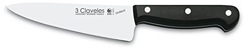 3 Claveles Uniblock - Cuchillo profesional cocinero 15 cm