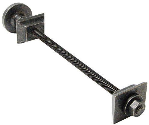 SMR Bathrooms W-TRS-LUX-PEW Cast Iron Radiator Luxury Wall Stay/Tie Pewter