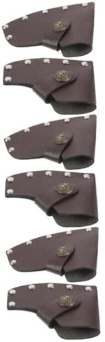 BESPORTBLE 2 Piezas Hachas Funda De Cuero Para Camping Funda Protectora Para Cabeza De Para Exteriores