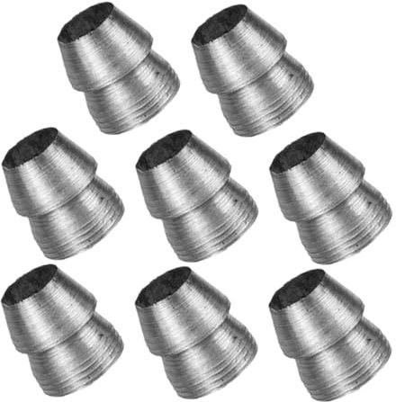 LIOOBO 8 Pezzi Cuneo strumento di giardinaggio pesante sostituzione attrezzo acciaio cunei strumento di riparazione dell'ascia cuneo dell'ascia angolo ferro da stiro