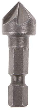 NIHENHAO 6 Flauto svasatore 90 Gradi Punta smussatura Taglio Lavorazione del Legno Acciaio al Carbonio