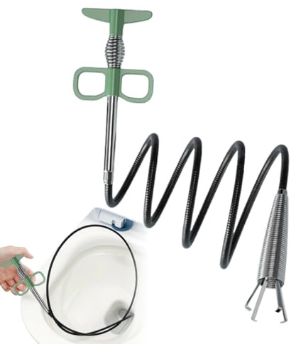 Desatascador Manual,Herramienta De Limpieza De Desagües De Cocina Con 4 Garras - Accesorio Para Limpieza De Tuberías En Baño Cocina Lavadero Para Fontaneros Y Administradores De Propiedades