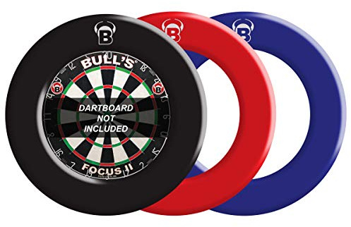 BULL'S Professional Dartboard Surround / Catchring / Auffangring / Wandschutz, schwarz
