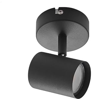 ELC LED Wandstrahler, Deckenstrahler drehbar und schwenkbar, Wandspot, Deckenspot, Wandlampe inkl. 1x 5W GU10 LED (austauschbar), Strahler, Spot