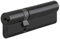 THIRARD 00402116 Cylindre Double Entry Lock FTH 6G, 30x65mm, Brass Cylinder, Matte Black Finish, Pick, Drilling and Removal Protection, 3 Reversible Flat Keys, 30x65 mm