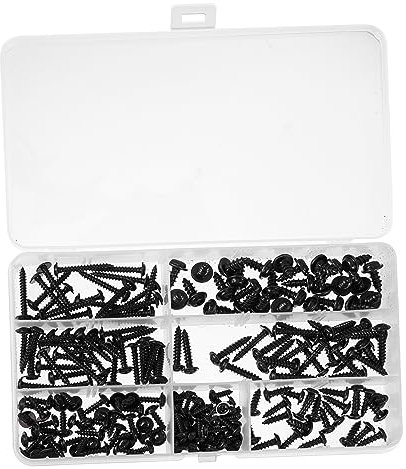 Anneome 210pezzi Kit Autofilettanti Con Rondelle Per Installazioni Carbonio Per - Per Accessori e