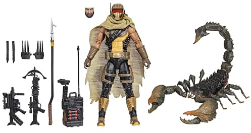 G.I. Joe Classified Series #180, Cobra Desert Scorpion & SKRP10N-25, Collectible 6 Inch Action Figure with 12 Accessories