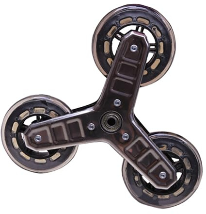 Lot de 2 roulettes de rechange pour chariot de courses pliable