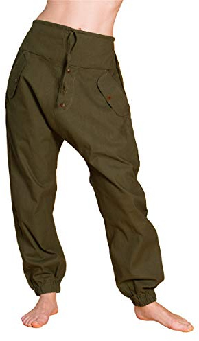 PANASIAM Yogipants 03, cotton, olivegreen XXL