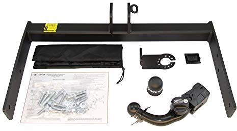 Steinhof Anhängerkupplung abnehmbar für VW Transporter T6 VI Kasten Minibus ab 07/2015 (mit Vorbereitung) mit spezifisch E-Satz 13-polig