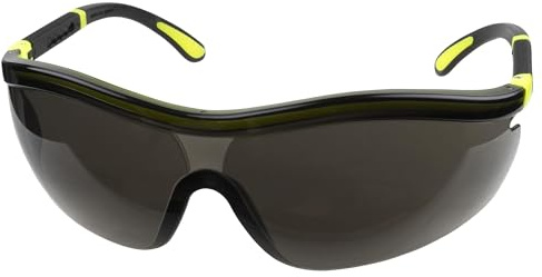 Wolfcraft 1 Neon-tonade strykskyddsglasögon I4933000I sportiga strykglasögon för att skydda mot mekanisk fara, UV-strålning och bländande ljus