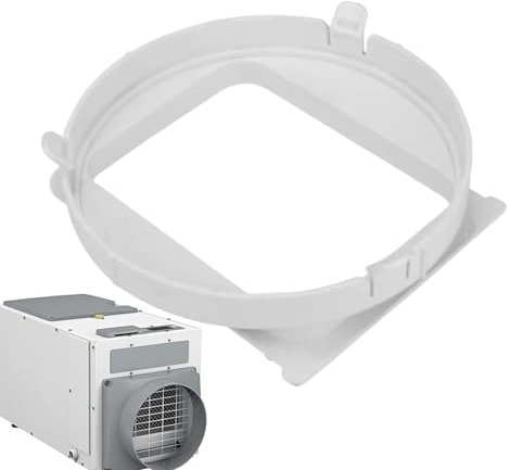 Acoplador de Manguera de Escape de Aire Acondicionado, Conector de Conducto de Ventilación, Adaptador Tubo Aire Acondicionado Portatil, para 150mm Manguera de Ventilación de Aire Acondicionado