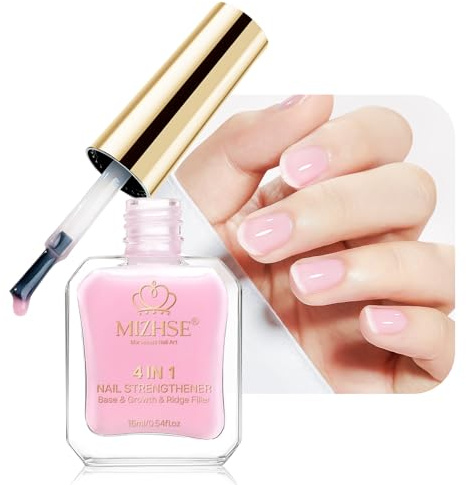MIZHSE Uñas rellenador de surcos, fortalecedor de uñas, endurecedor de uñas para uñas quebradizas, productos para el cuidado de las uñas, extrafuertes, productos para el cuidado de las uñas, fórmulas