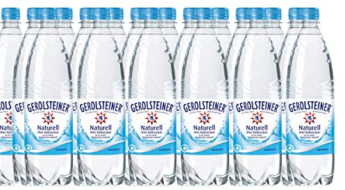 18 Flaschen Gerolsteiner Quelle Naturell Sprudel Mineralwasser ohne Kohlensäure a 1000ml in PET inc. 2.70€ Mehrweg Flasche