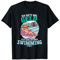 Hatte Geld Jetzt Swimming Pool Poolboy Schwimmbad Wasser T-Shirt