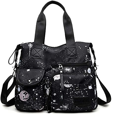 Sac à Bandoulière Multi-poches Pour Femme, Sac à Bandoulière Pour Enseignant, Sac à Bandoulière Pour Travail, Sac De Sport Et Sac à Main (Noir 1)