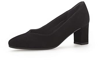 Gabor Femme Escarpins, Dame Escarpins Classiques,Confortable,Chaussure d'affaires,Chaussure de Cour,Escarpin de Bureau,Noir (Schwarz) / 47,39 EU / 6 UK
