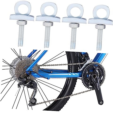 Amosfun 20pezzi Ricambi Per Accessori Per Bici Fermacatena in Acciaio Utensili Manuali Tendicatena Per Biciclette Regolatore Catena Per Biciclette Scatto e Pendolari