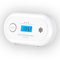 Carbon Monoxide Alarm with LCD Display – 10-Year Sealed Battery, Home CO Detector, Battery Powered, EN 50291 Certified – by Alertlink