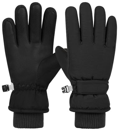 Winter Ski Gloves Warmest Waterproof and Breathable Snow Gloves for Cold Weather, Fits Both Men & Women, Parent Child Kids Skiing,cycling,motorcycle,running